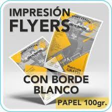 Diseño e impresión de flyers para eventos