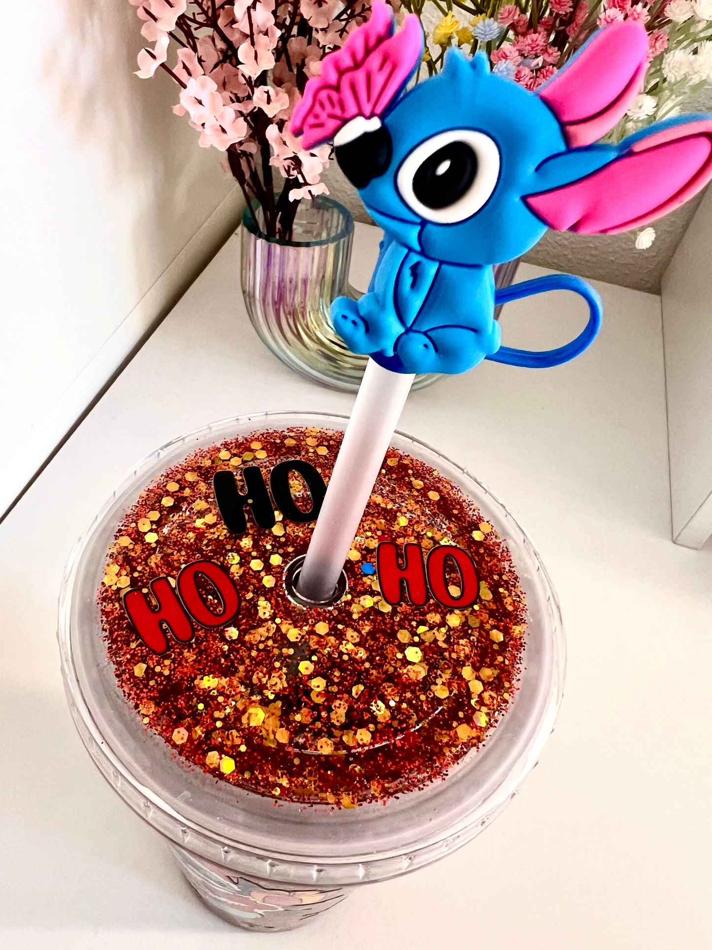 Vaso Stitch Navidad