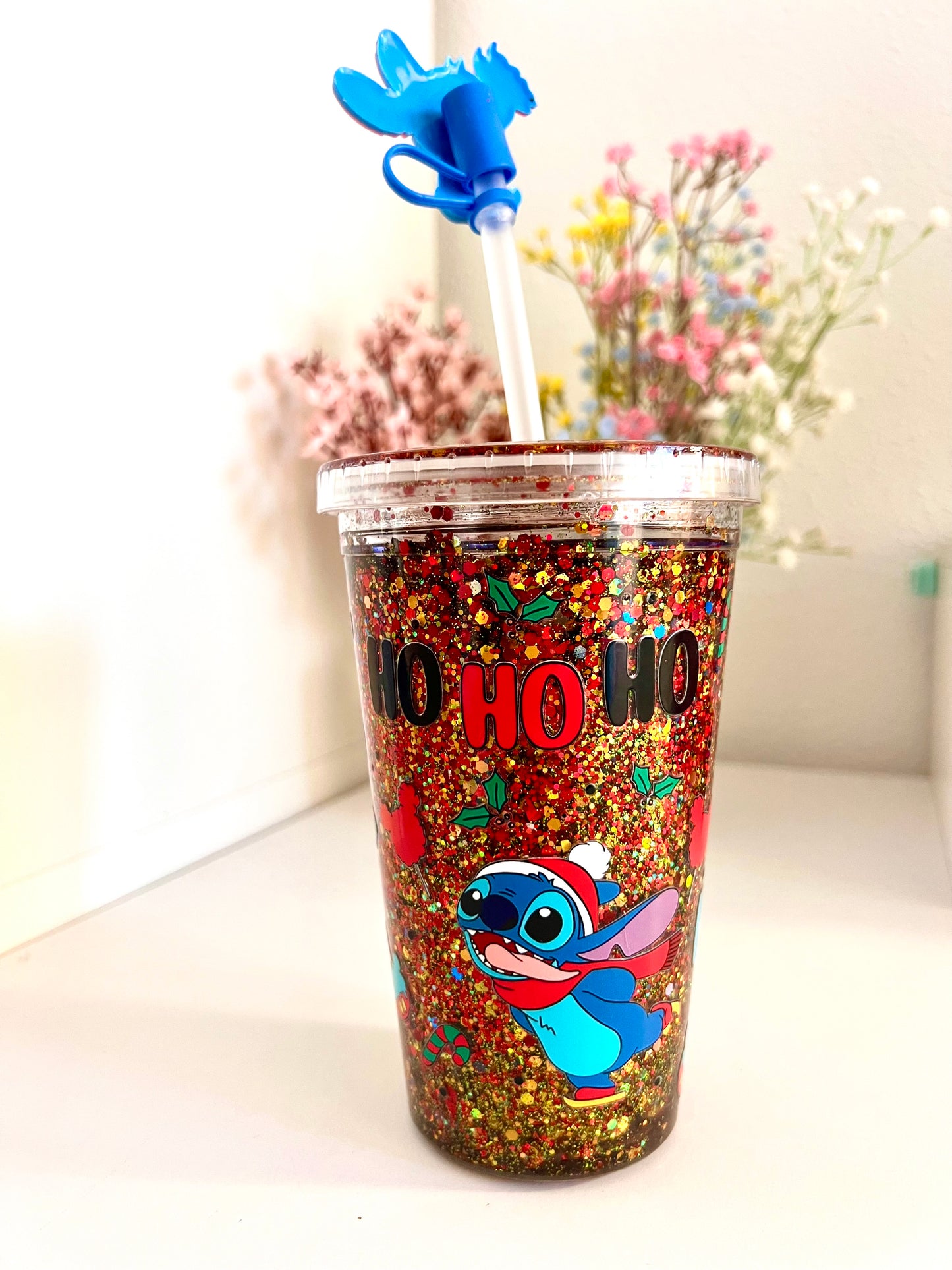 Vaso Stitch Navidad